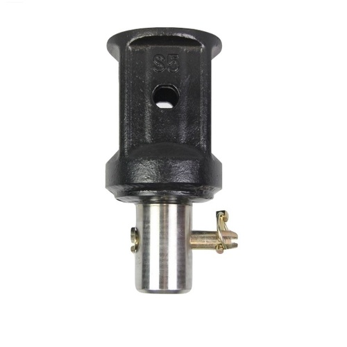 Auger Adaptor - 75mm Square Female to 65mm Round Male