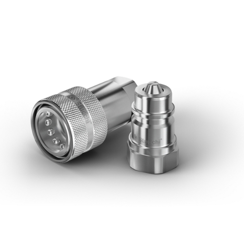 1/2&quot; ISO Hydraulic Poppet Couplings 