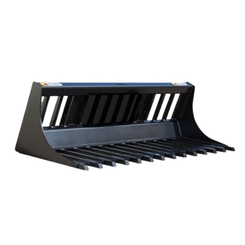 Himac Skid Steer Power Rake